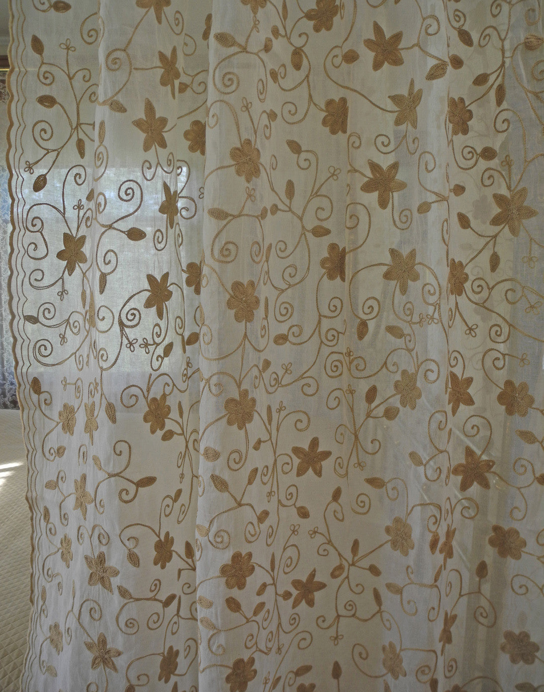 Florentine Organdy Window Curtain